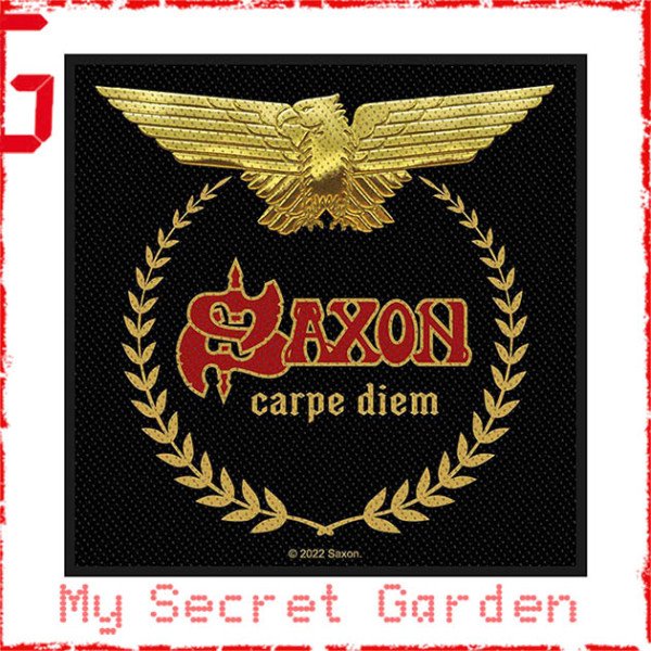 Saxon - Carpe Diem Official Standard Patch ***READY TO SHIP from Hong Kong***